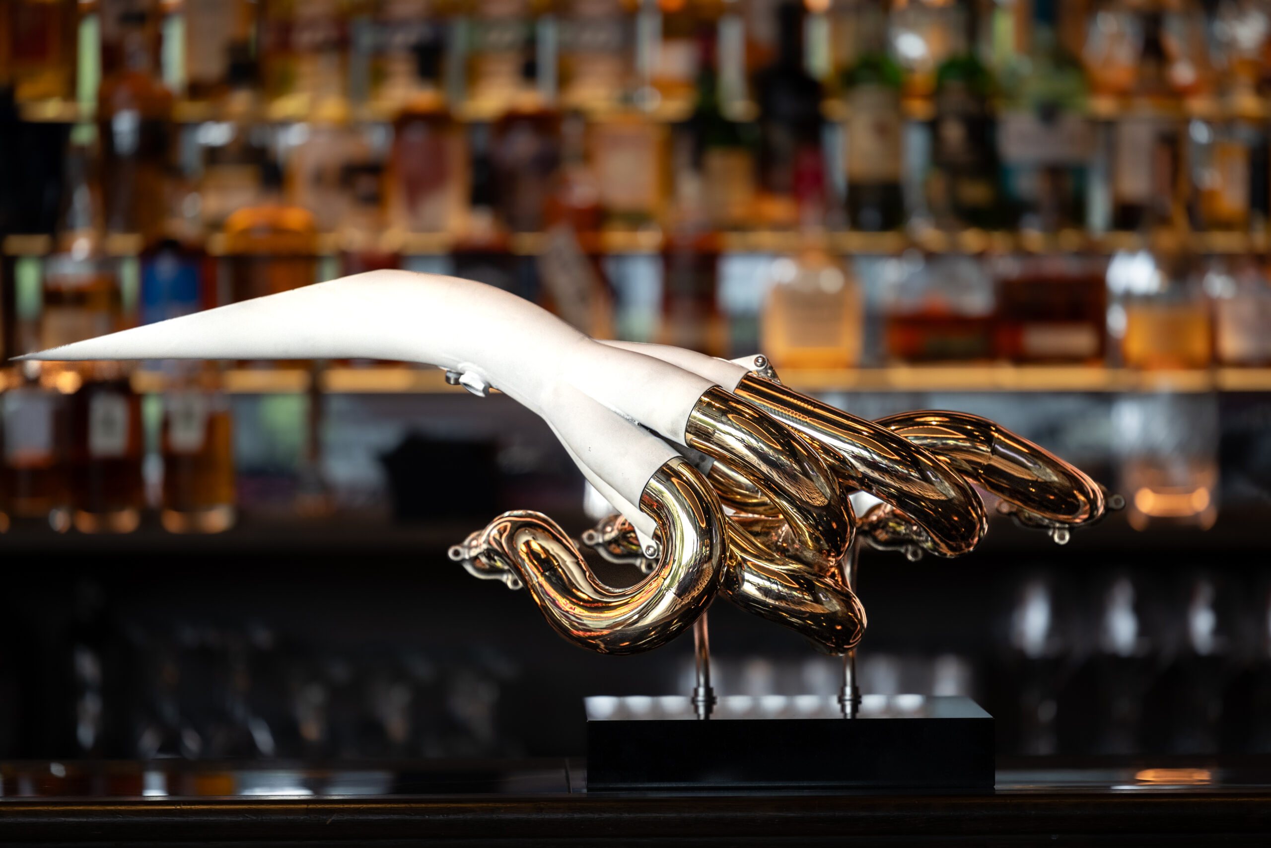 Jordan EJ11 Gold Exhaust Sculpture - Image 2