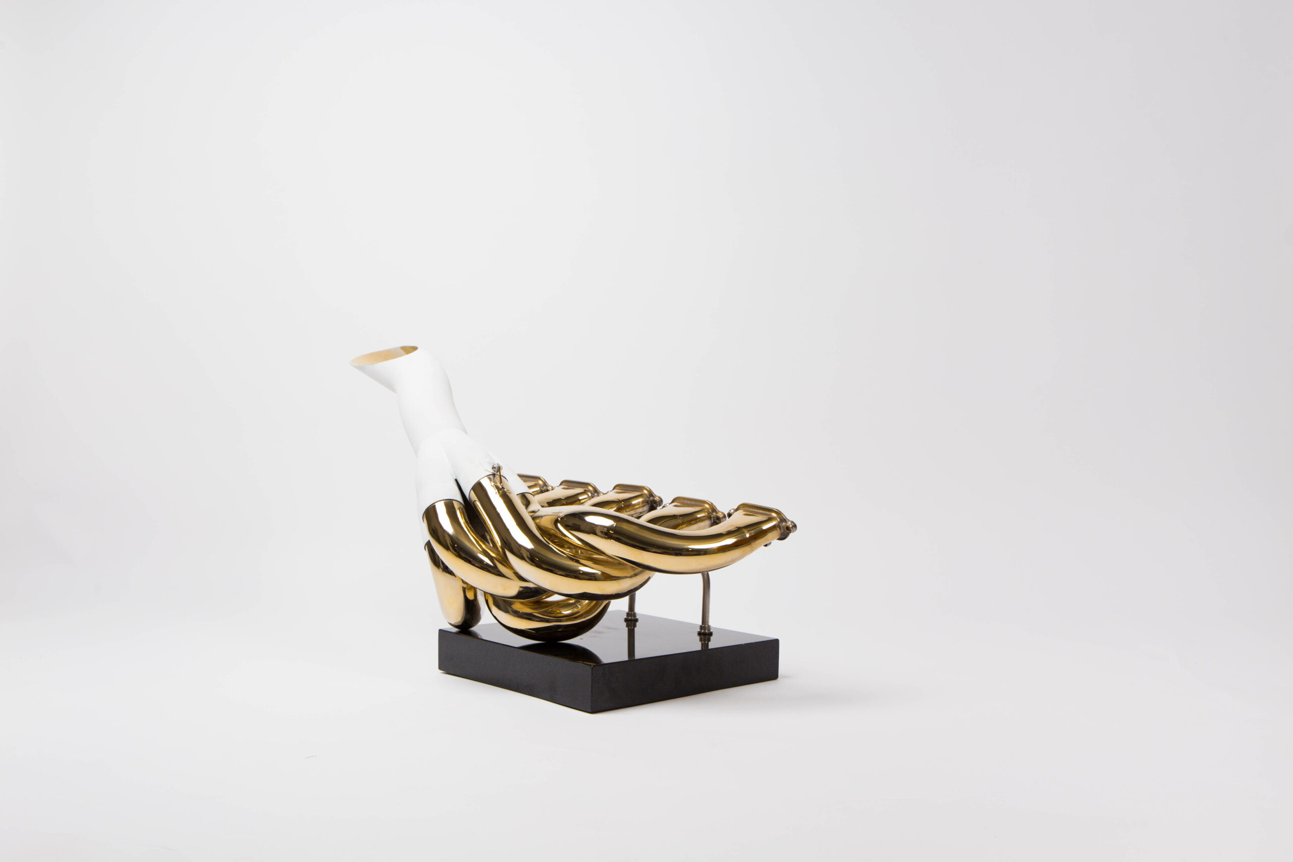 Jordan EJ11 Gold Exhaust Sculpture - Image 3