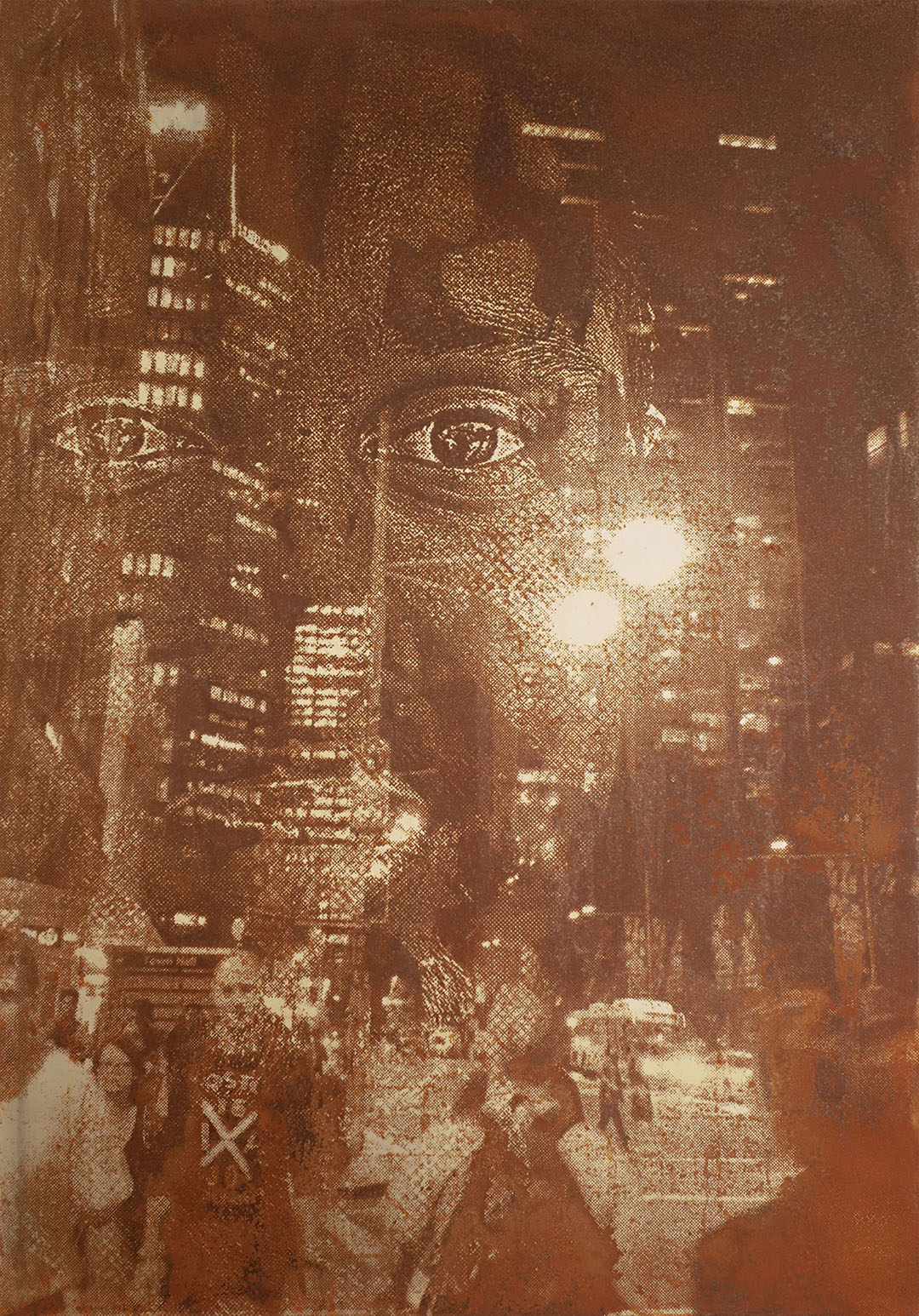 Vhils ‘Mildew Series #13’