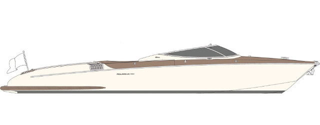 Riva 33 Aquariva Side