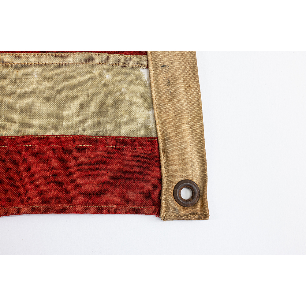D-Day Flag | 1940s, one of the first flags flown during Operation Neptune and the earliest known flag from D-Day to ever surface for sale. - Image 7